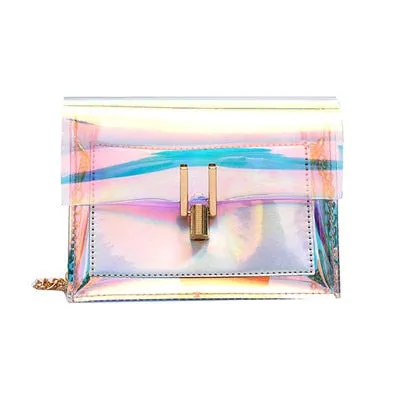 2018 Maison Fabre Fashion Women Laser Transparent Crossbody Bags Messenger Shoulder Bag Beach Bag