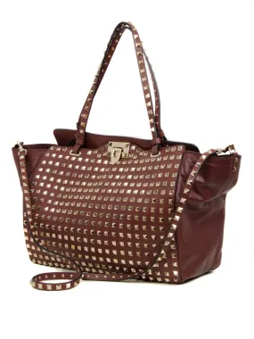 All Over Stud Rockstud Tote