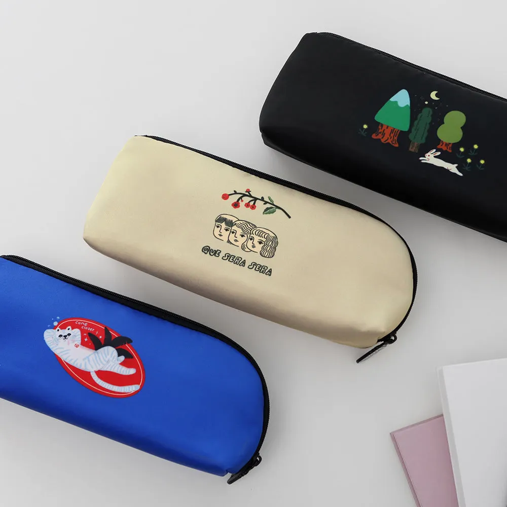 Artist Graphic Pencil Cases Pouches School Office Stationery Cosmetic Bags