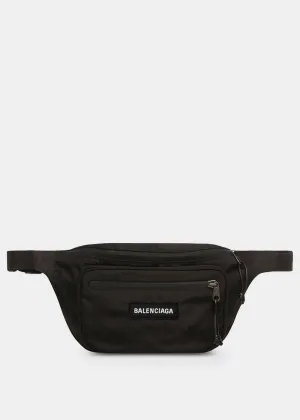 Black Explorer Belt Bag