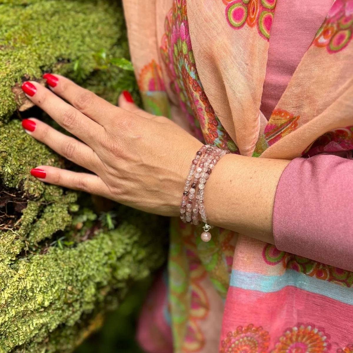 Blissful Berry Wrap Bracelet