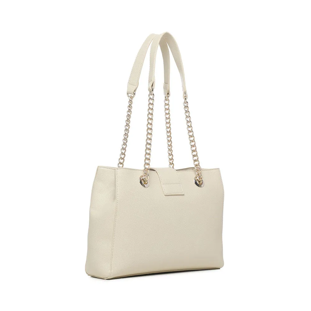 Borsa Donna a Spalla Misura Media VALENTINO BAGS linea Divina Colore Beige