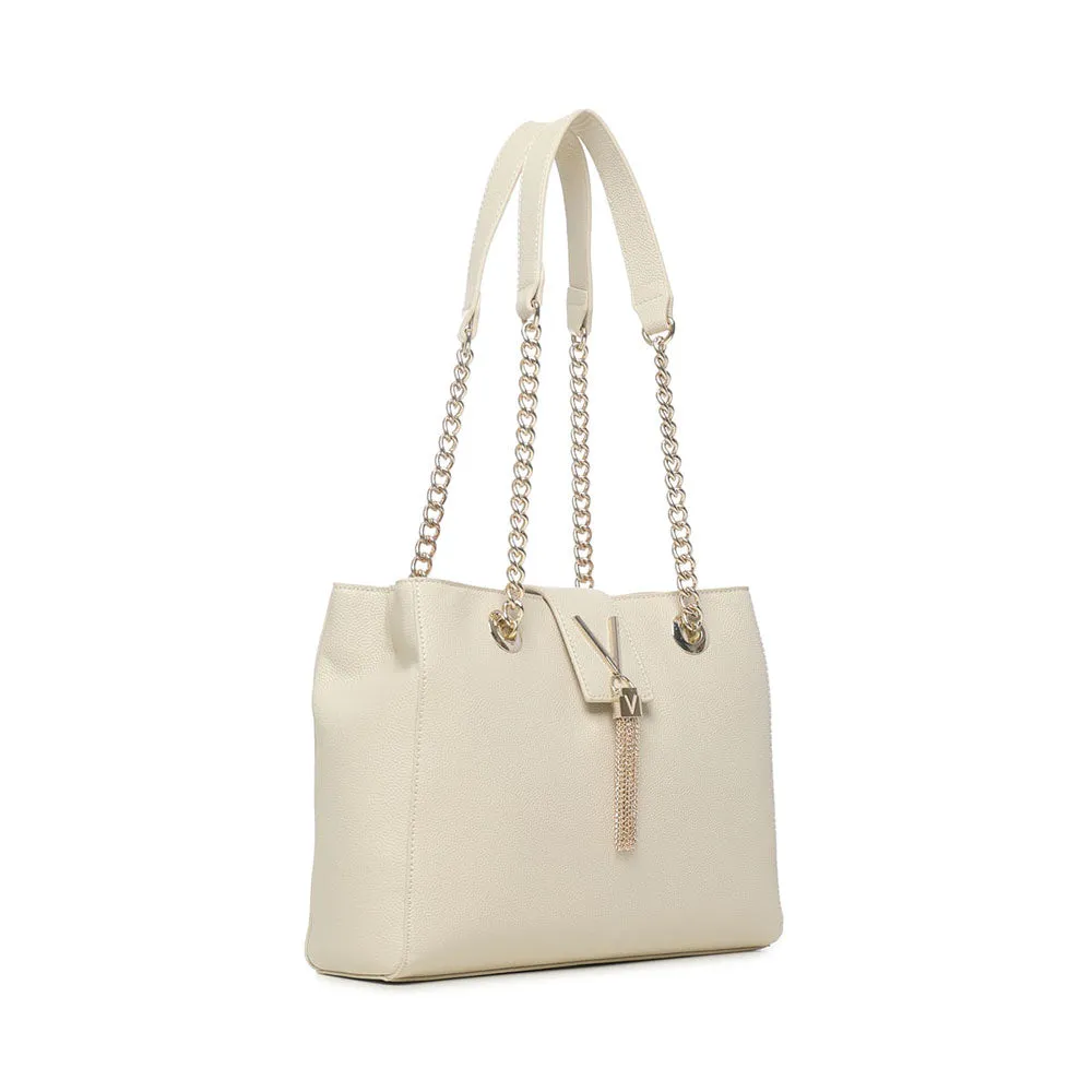 Borsa Donna a Spalla Misura Media VALENTINO BAGS linea Divina Colore Beige