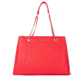 Borsa Donna a Spalla VALENTINO BAGS linea Relax Colore Rosso Misura Grande