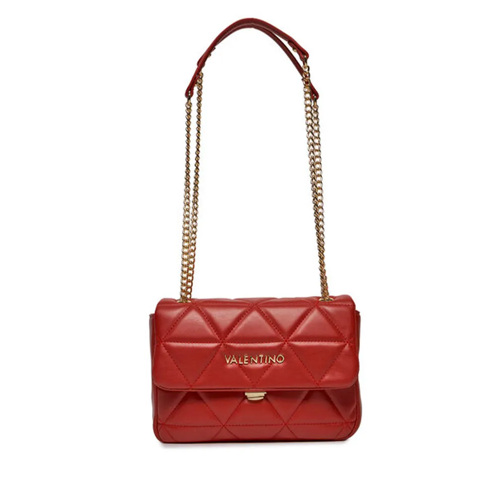 Borsa Donna a Tracolla VALENTINO BAGS linea Carnaby Colore Rosso