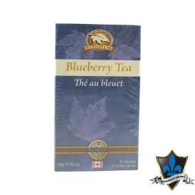 Box Of 25 Canadian  Blueberry Tea Bags