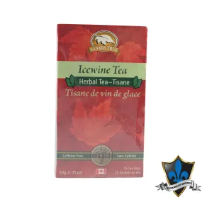 Box Of 25 Icewine Herbal Tea Bags 50g.