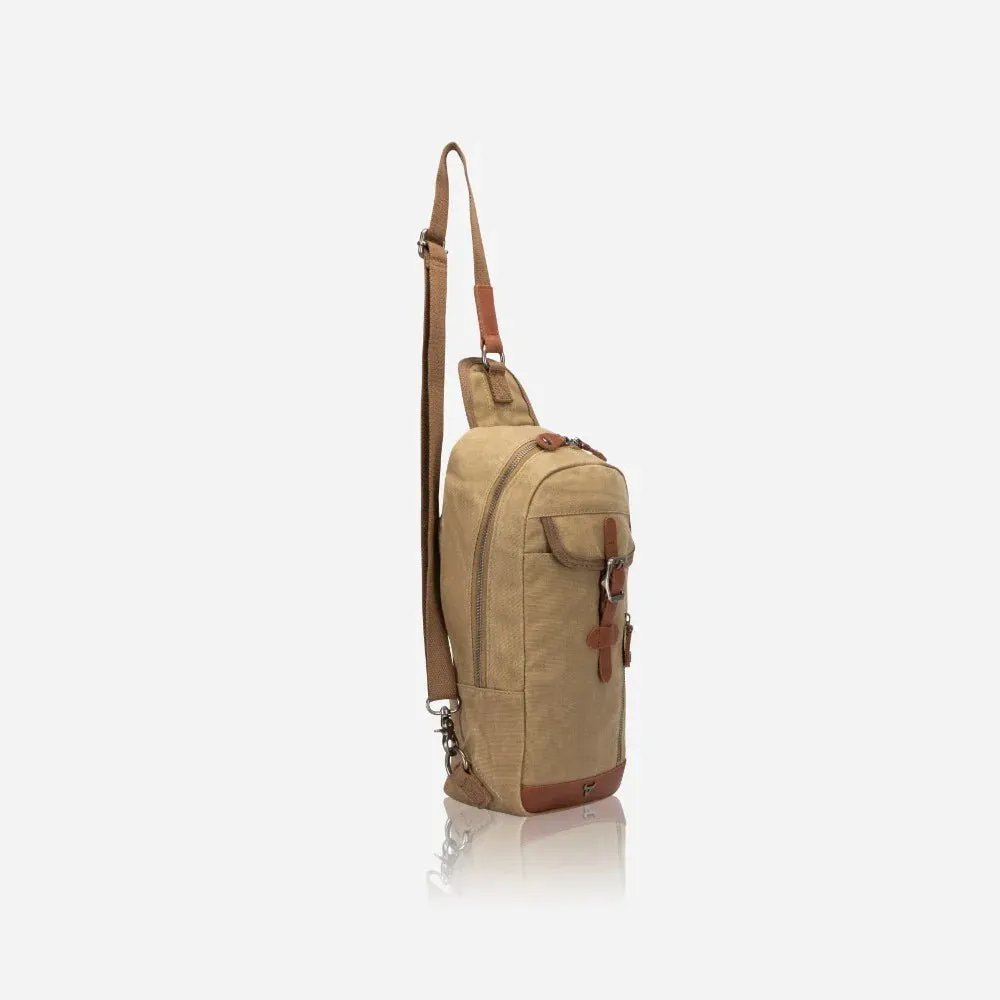 Brando Duvall Crossbody Chest Bag | Khaki