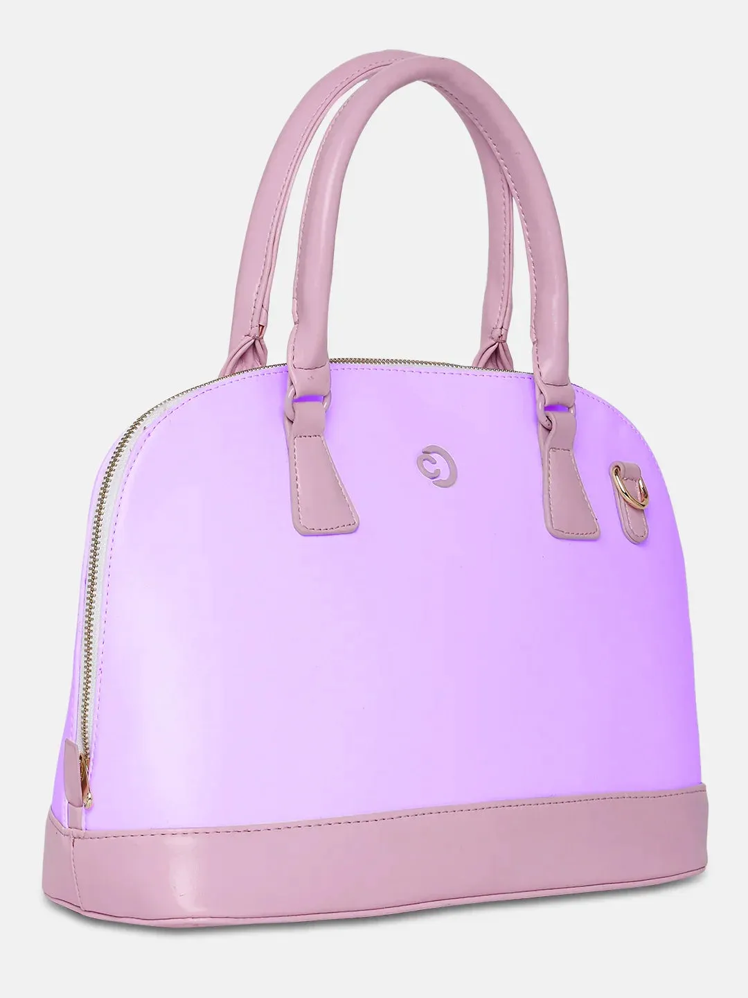 Caprese Aurora Color Changing Satchel Medium Pink