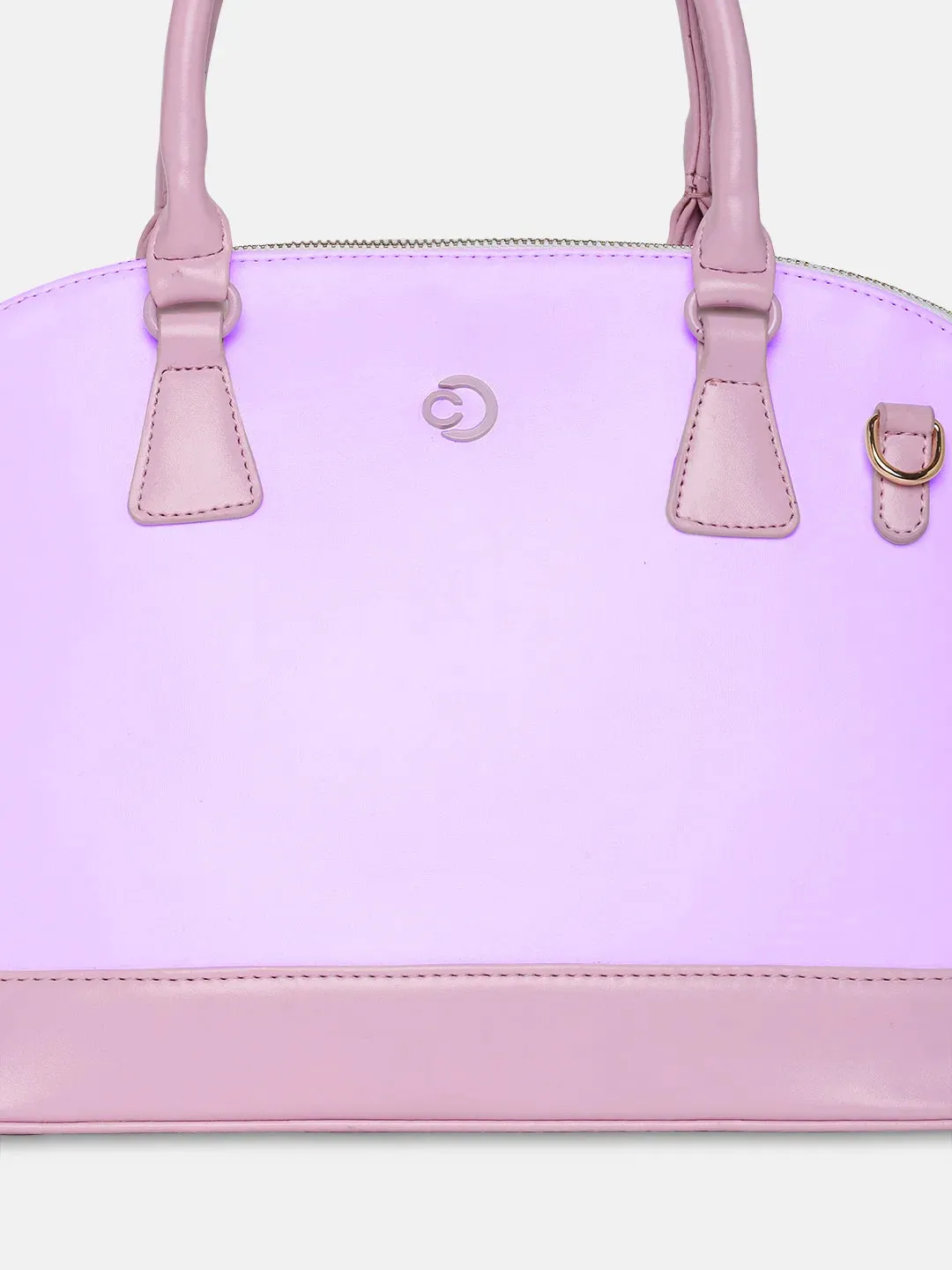 Caprese Aurora Color Changing Satchel Medium Pink