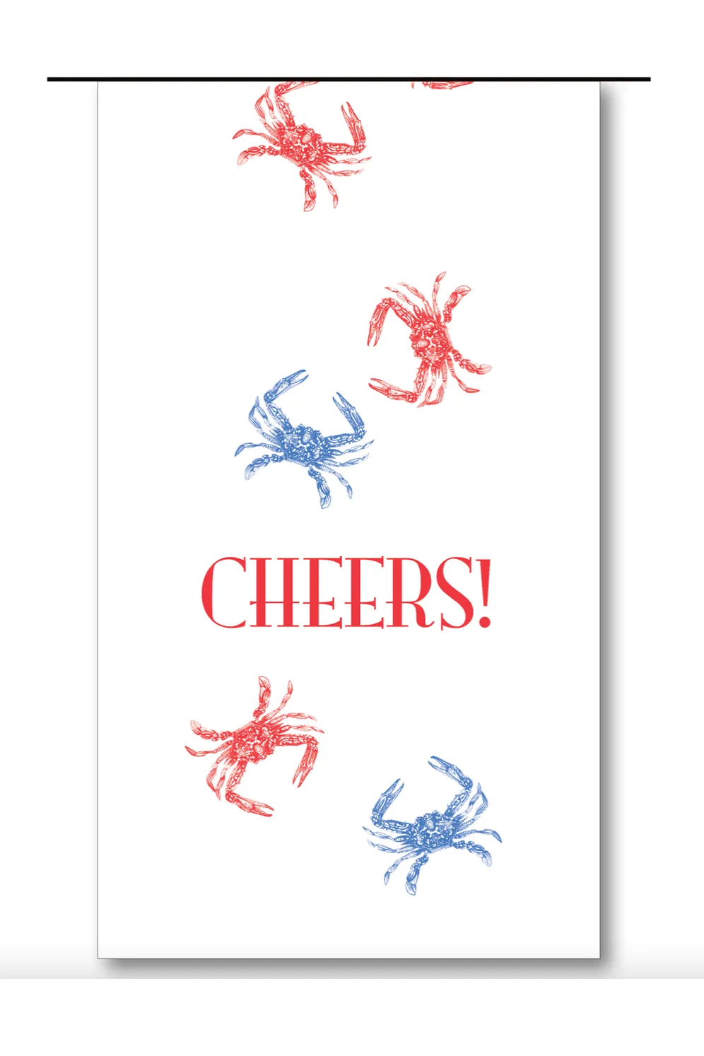 Cheers Crabs Wine Bag