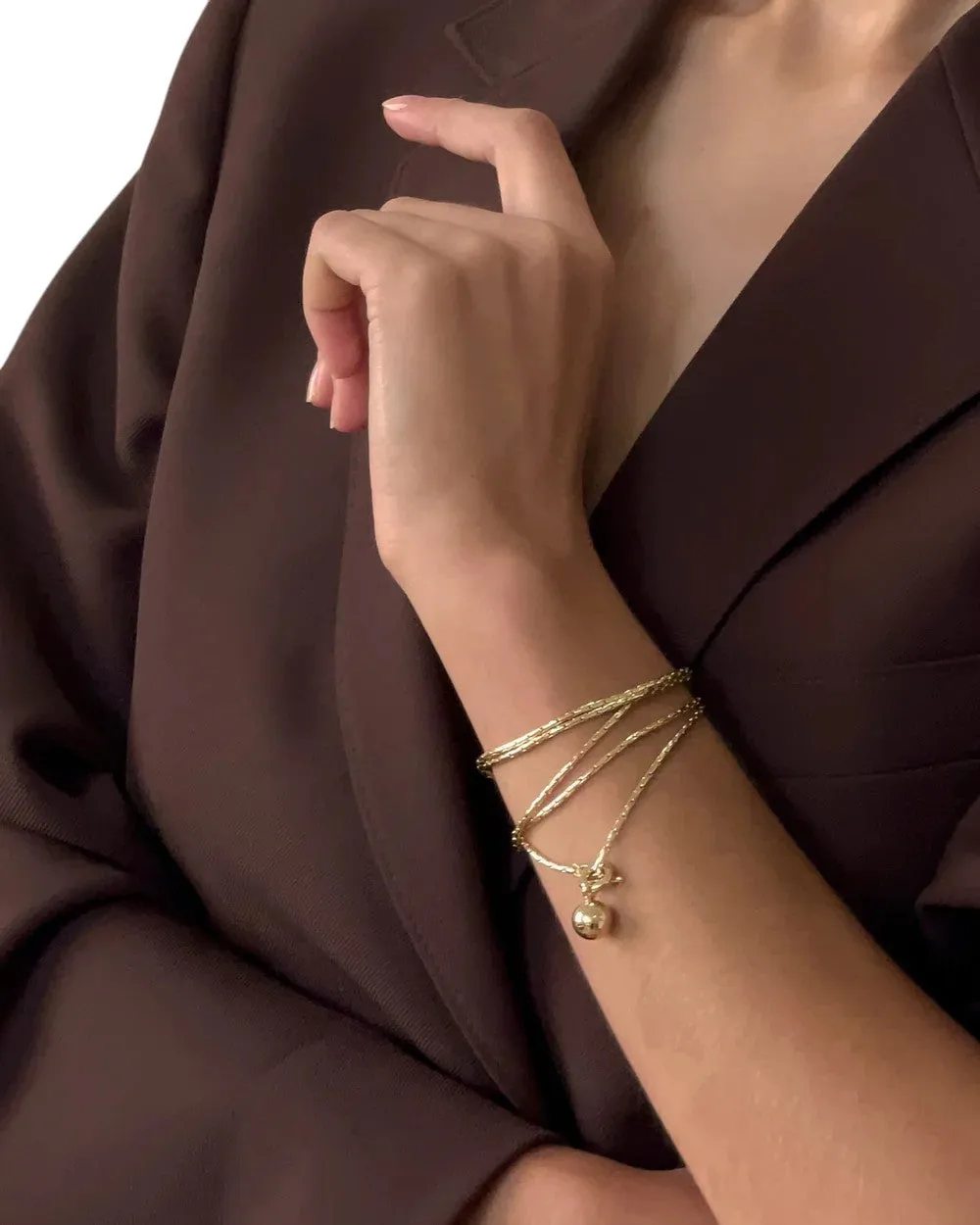 Constance Wrap Chain - Gold