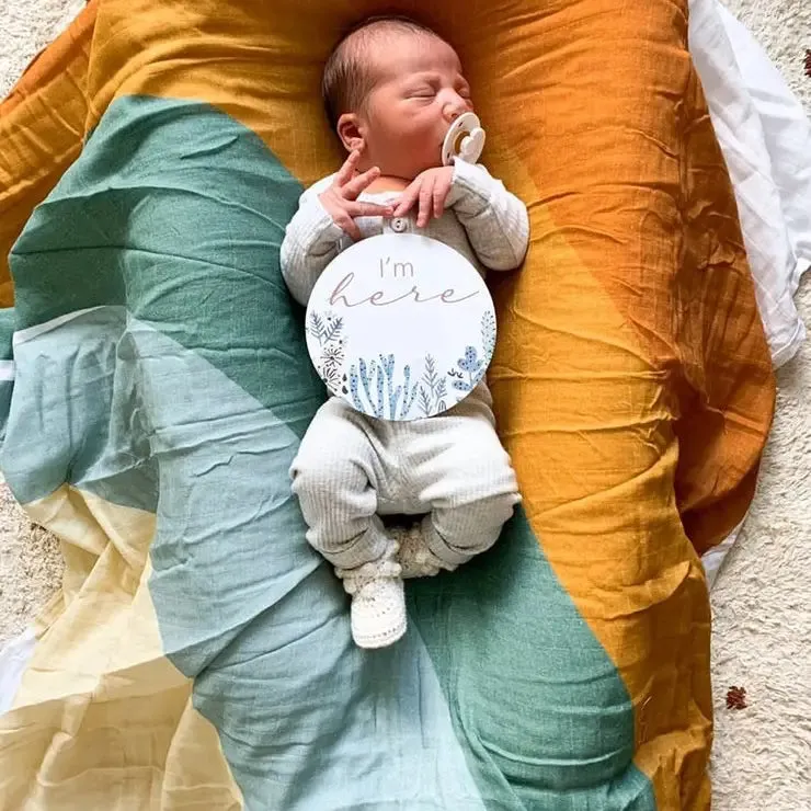 Desert Rainbow Muslin Wrap