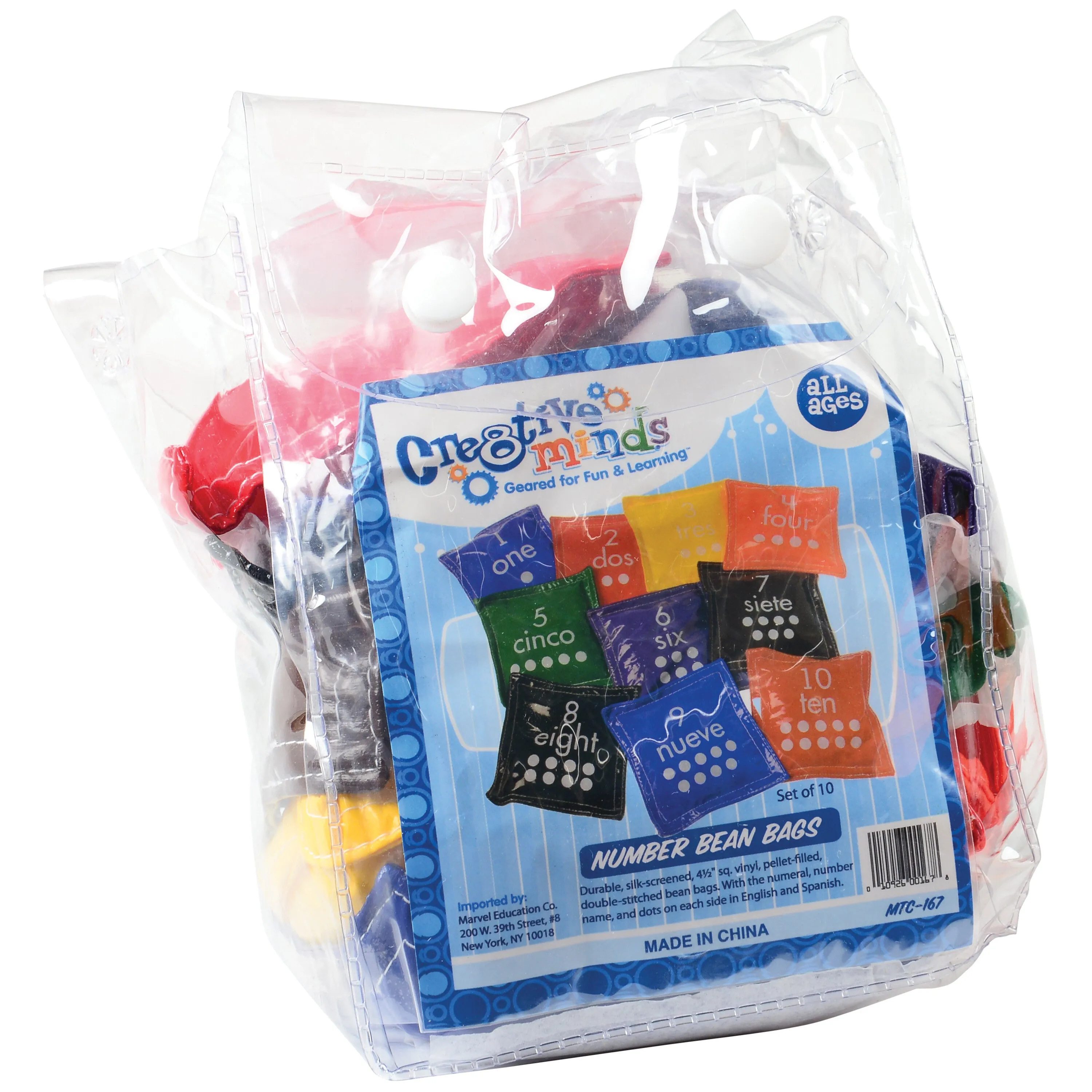 Discovering Numbers with Bean Bags | Set of 10