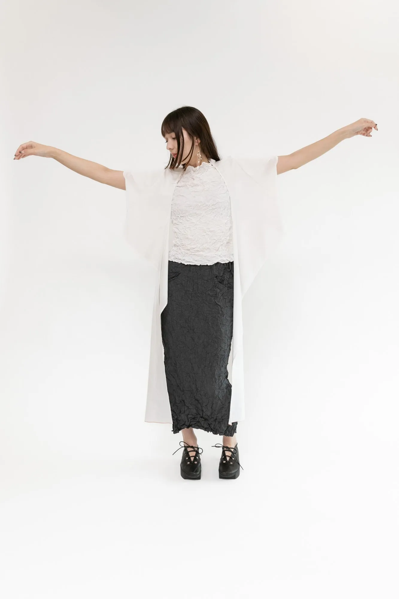 Dolman Wrap | White