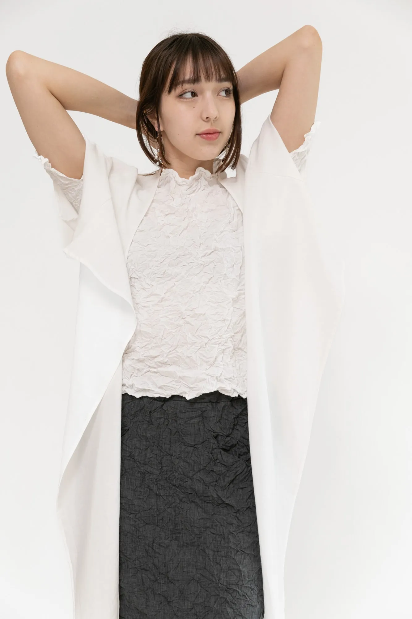 Dolman Wrap | White