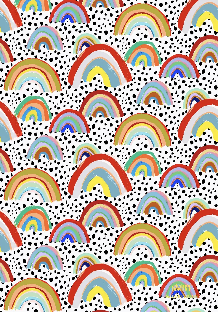 Eleanor Bowmer:  Rainbow Gift Wrap