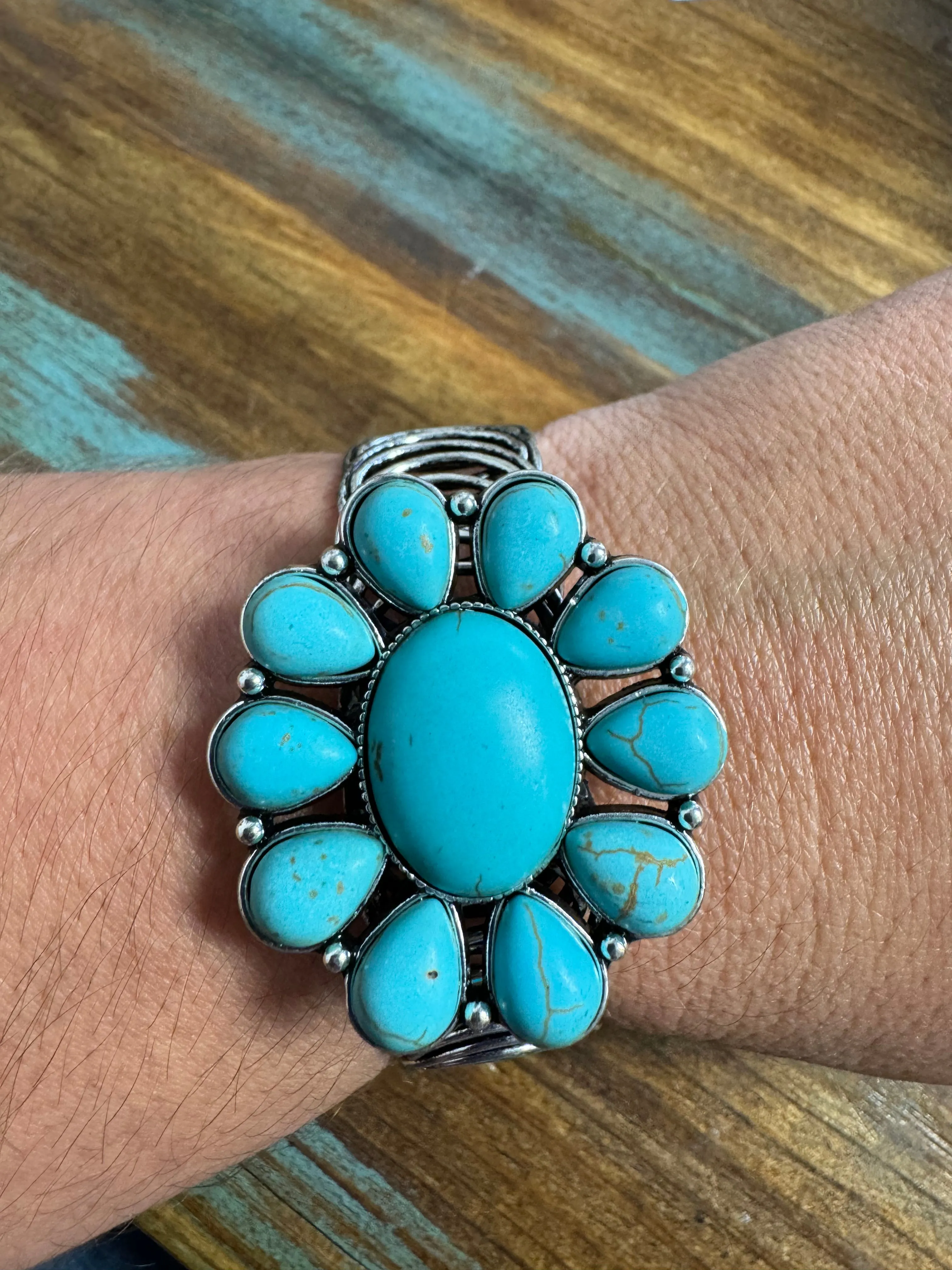 Flower Wrap Bracelet