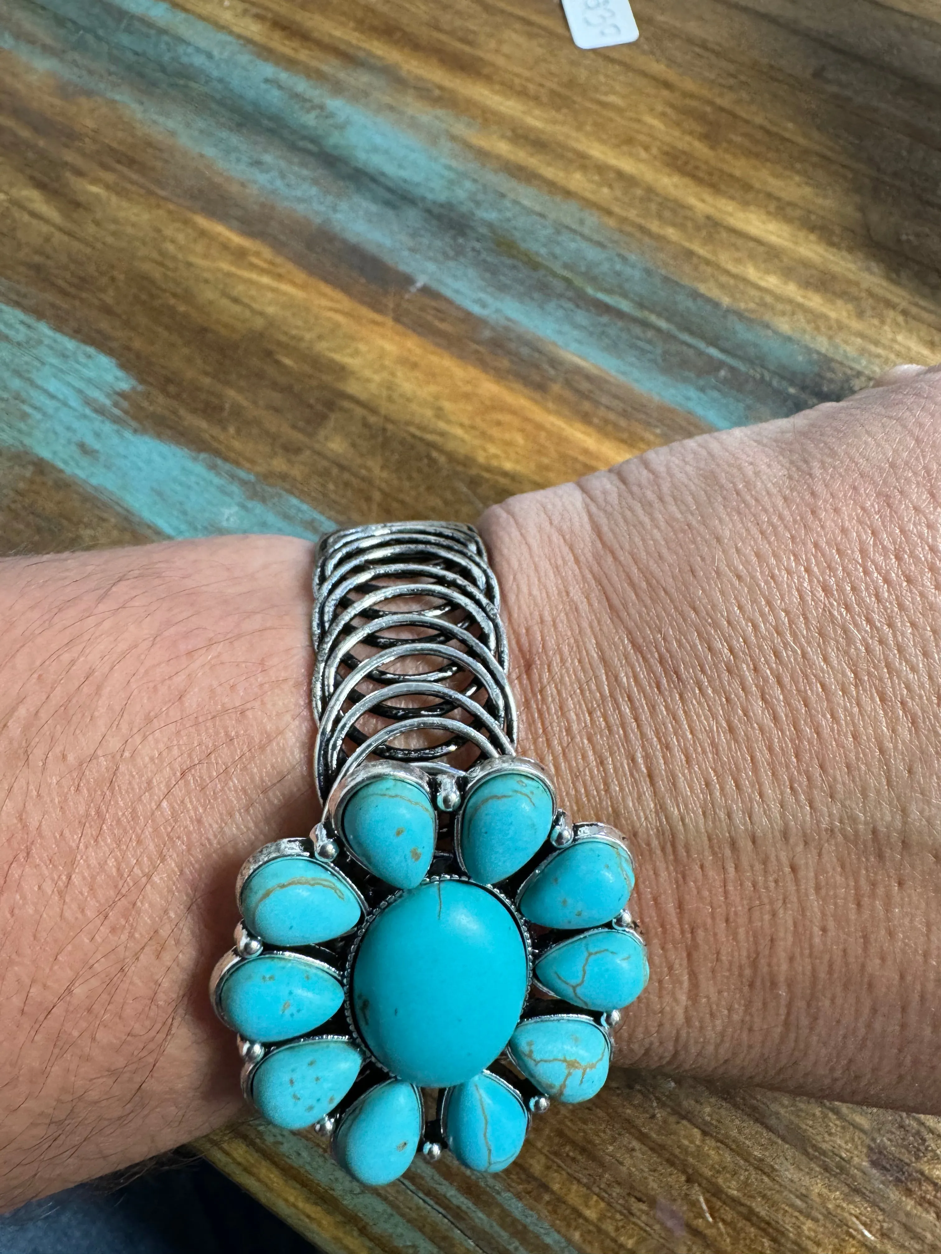 Flower Wrap Bracelet