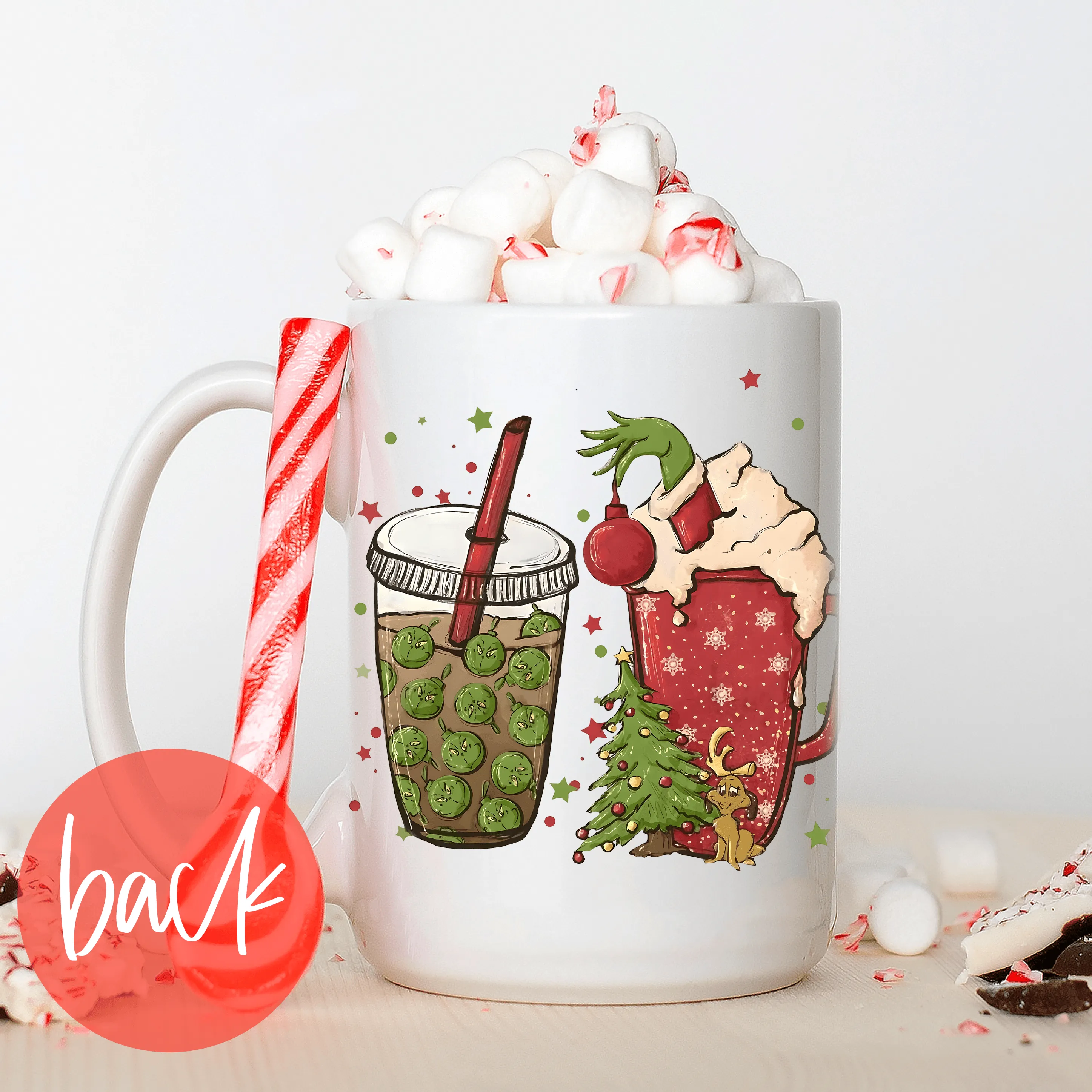 Grinch Wrap Mug