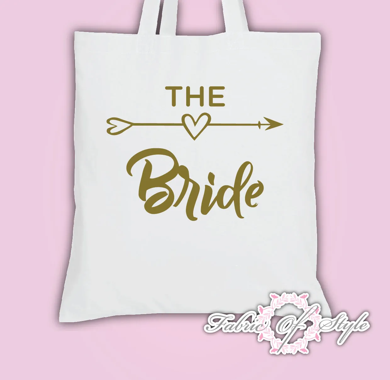 Hen Do Party Bride Tribe  Ladies Tote Bags Gold