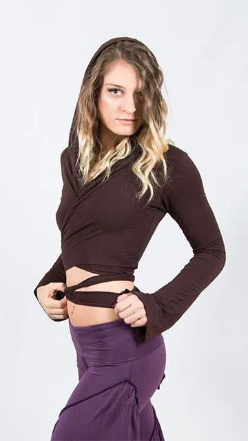 Hooded Wrap Shrug