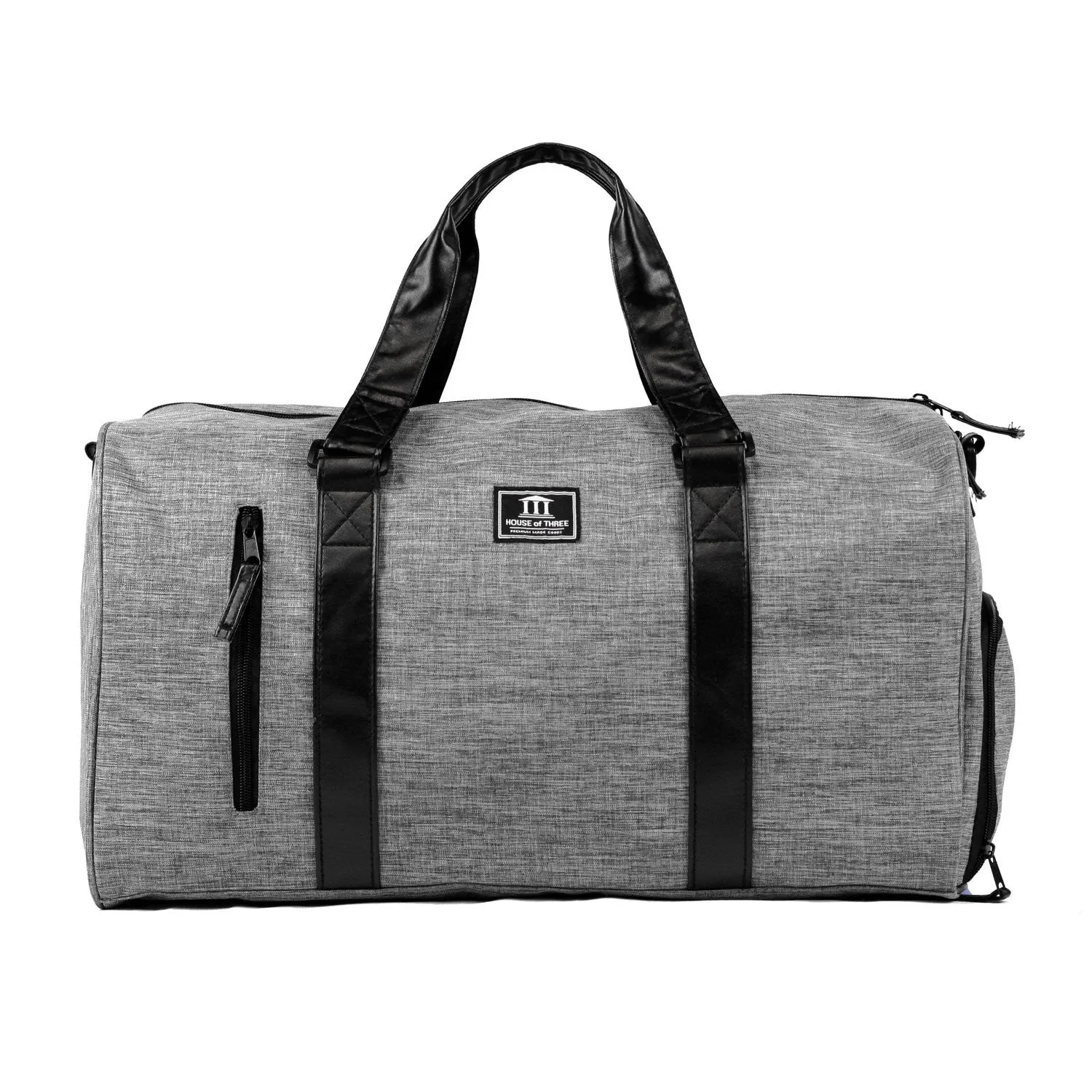 House of Three Duffel Bag Grey