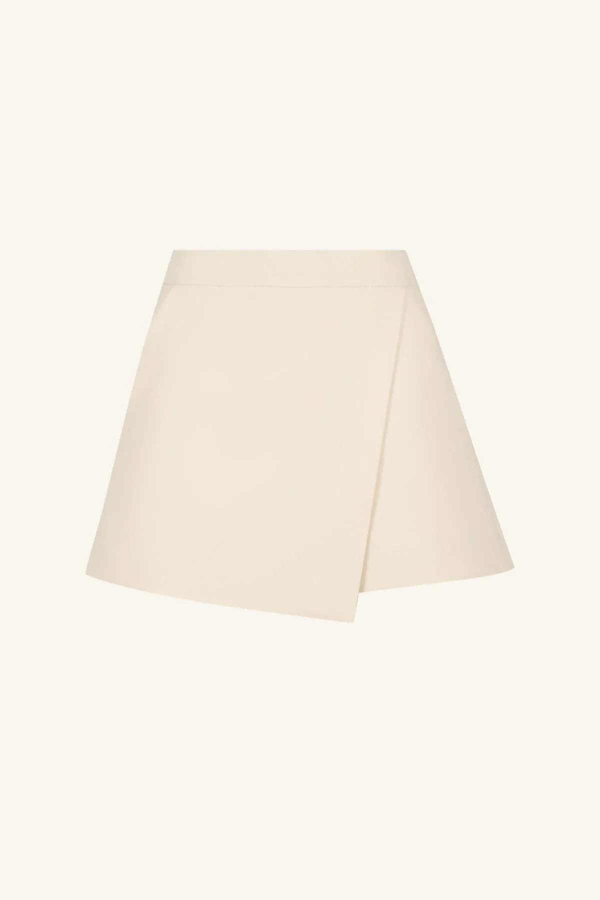 IRENA WRAP DETAIL SKORT - RICE