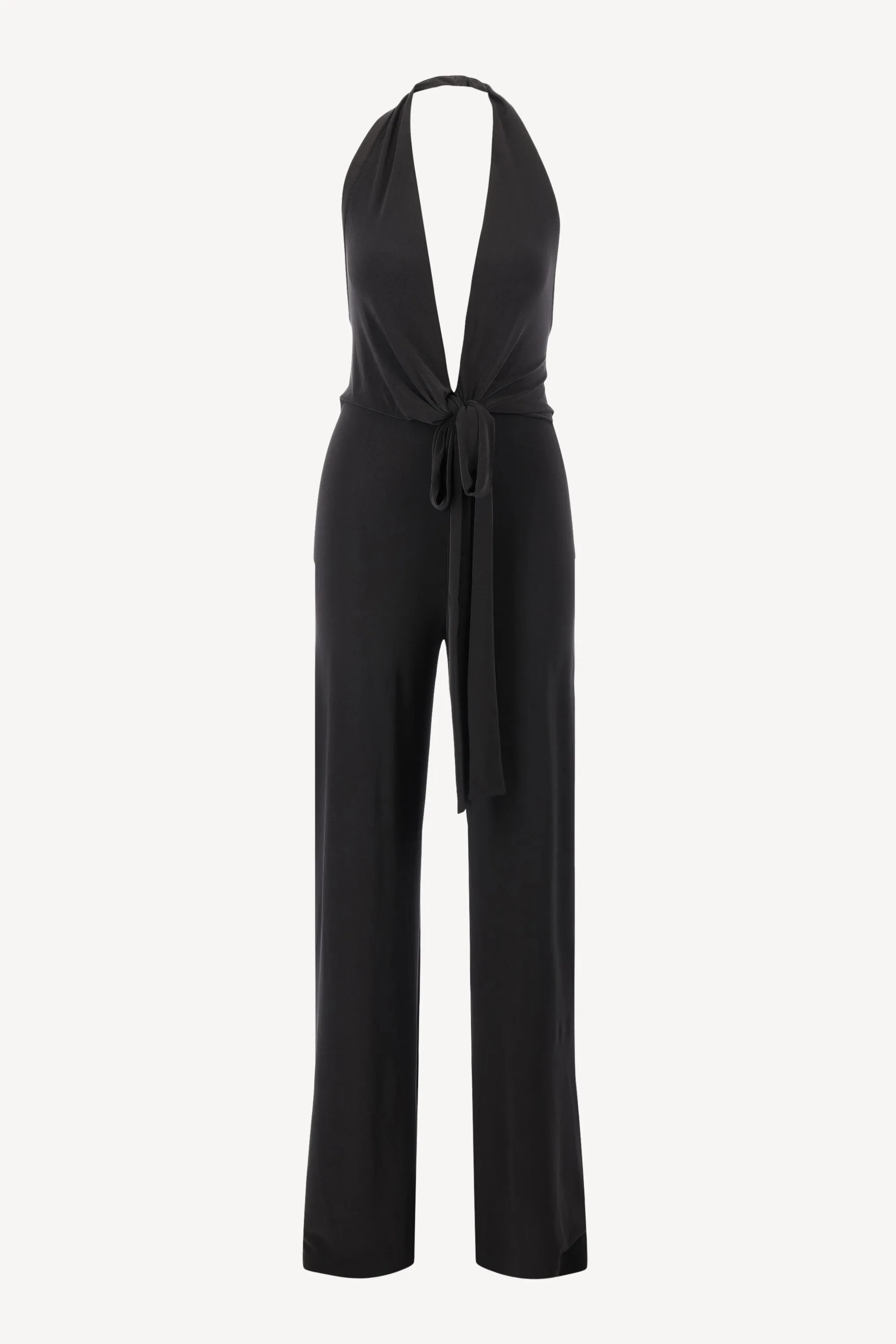 Jumpsuit Wrap in Schwarz