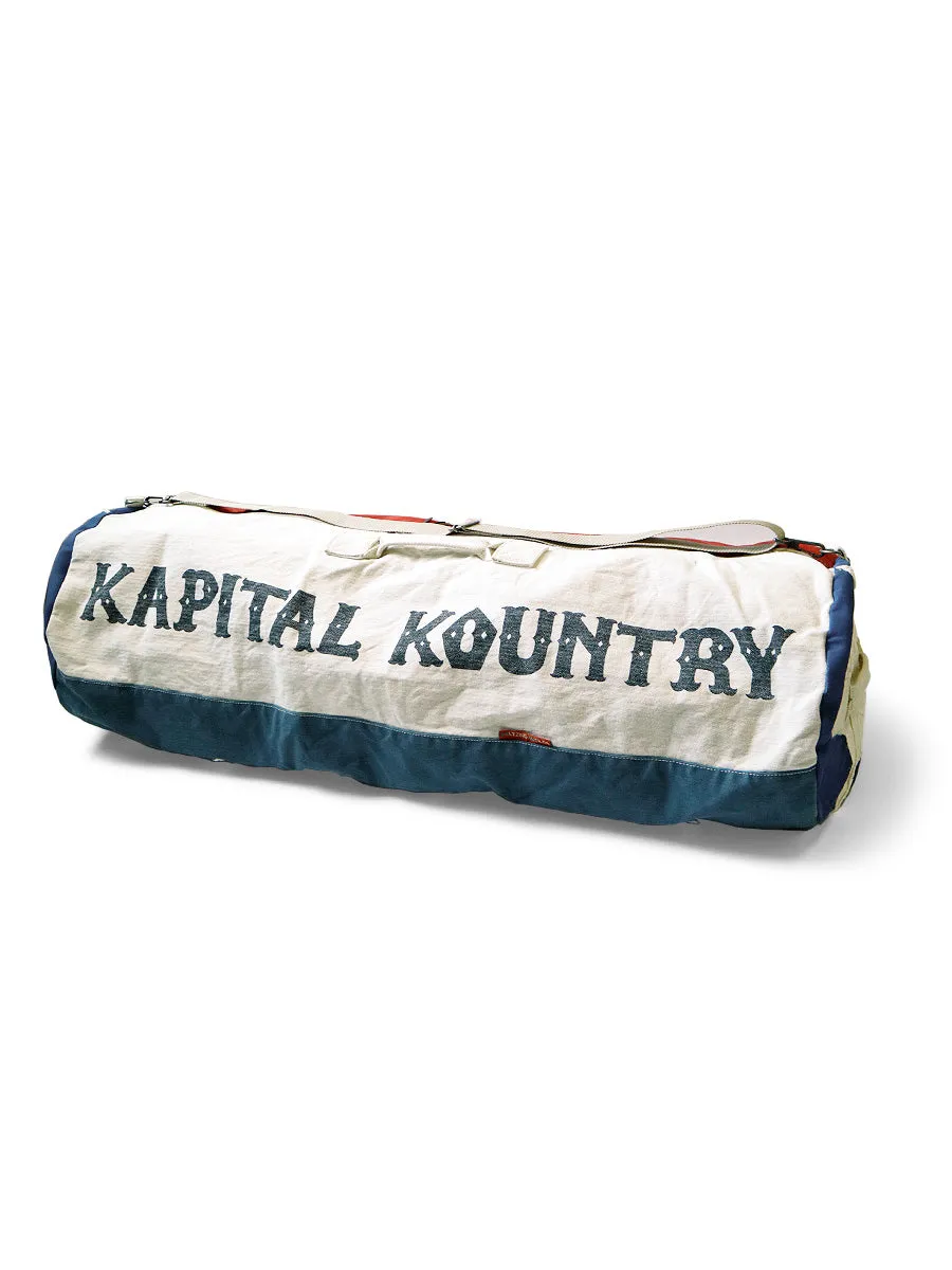 Kapital #8 Canvas MILLION-DOLLAR Boston Bag - Tricolor