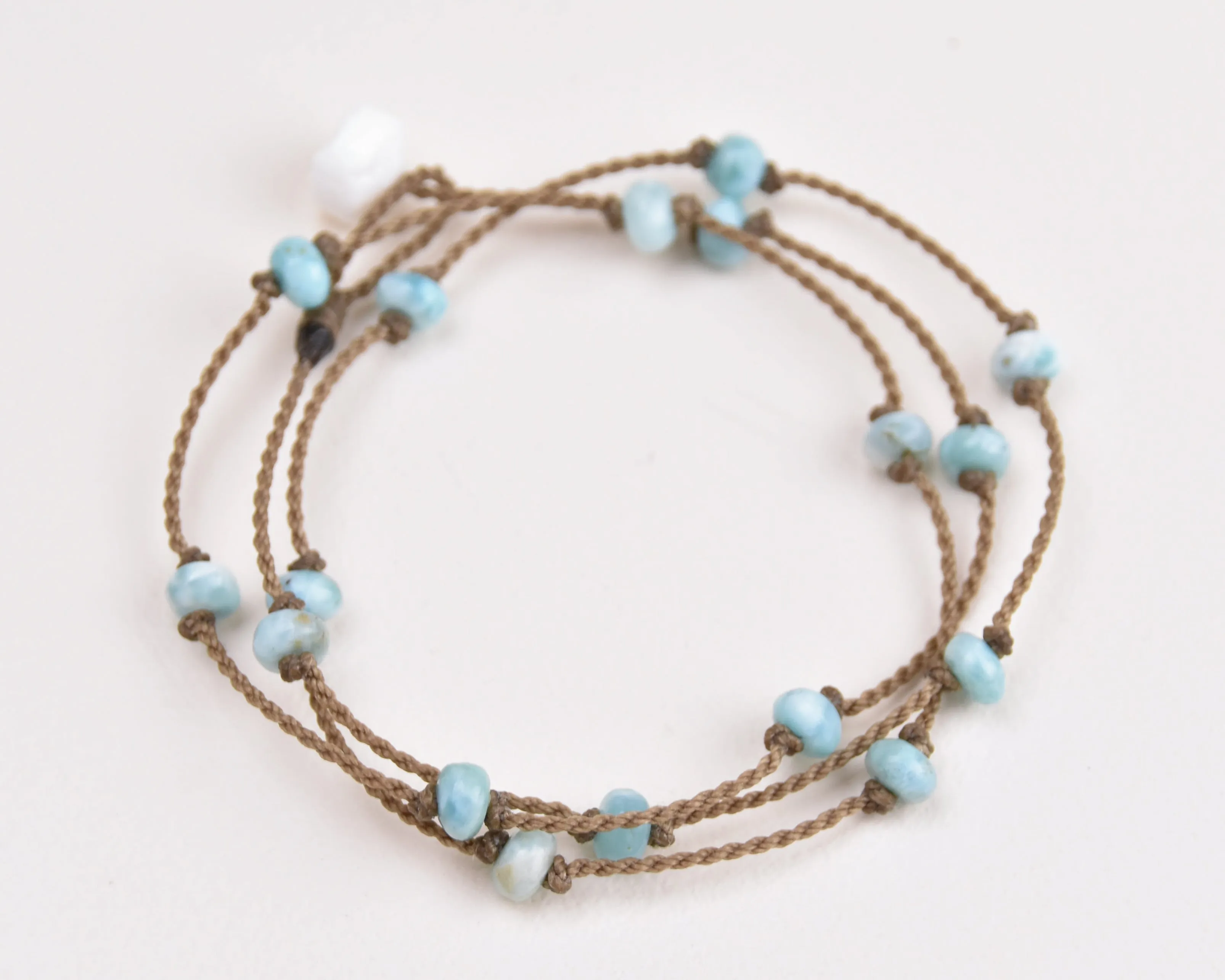 Larimar Rondelle - Wrap