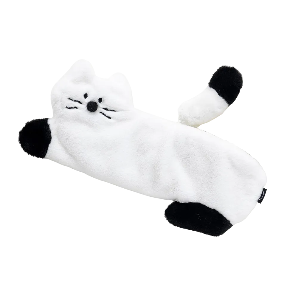 Little Paper Kity Cats Tails Slim Pencil Cases Cosmetics Pouches Stationery School Office Bags Gifts Purses Students Cute Teens Girls