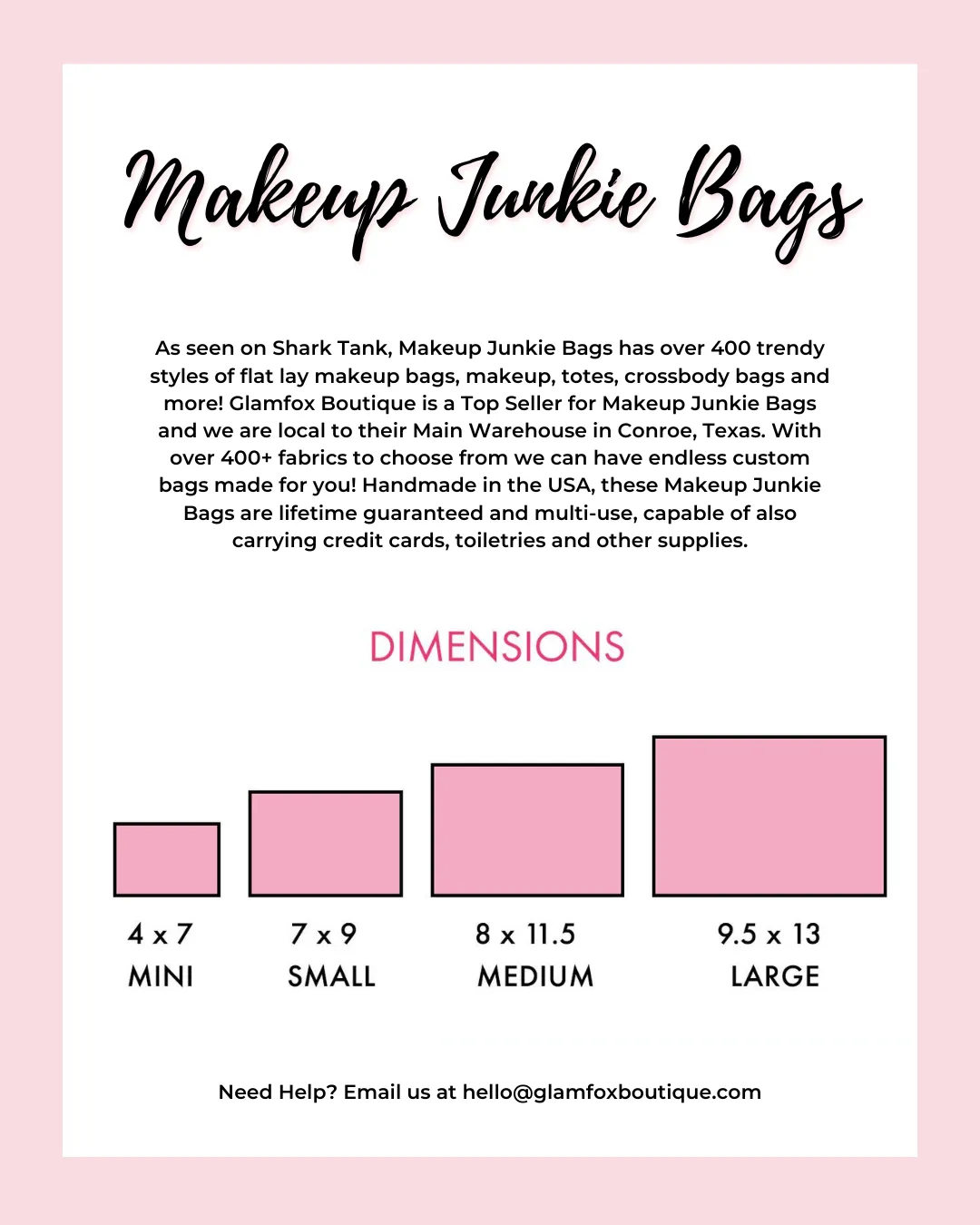 Makeup Junkie Bags - Amarillo - [Pre-Order]