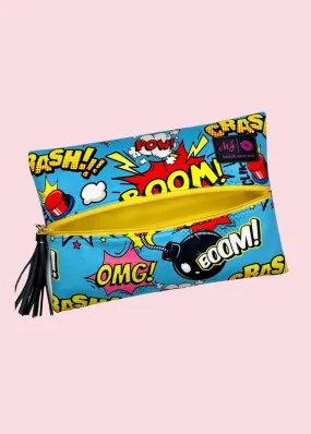 Makeup Junkie Bags - Comic Pop Flat Lay [Pre-Order]