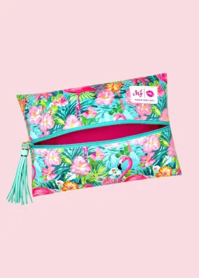 Makeup Junkie Bags - Flamingle Flat Lay [Pre-Order]