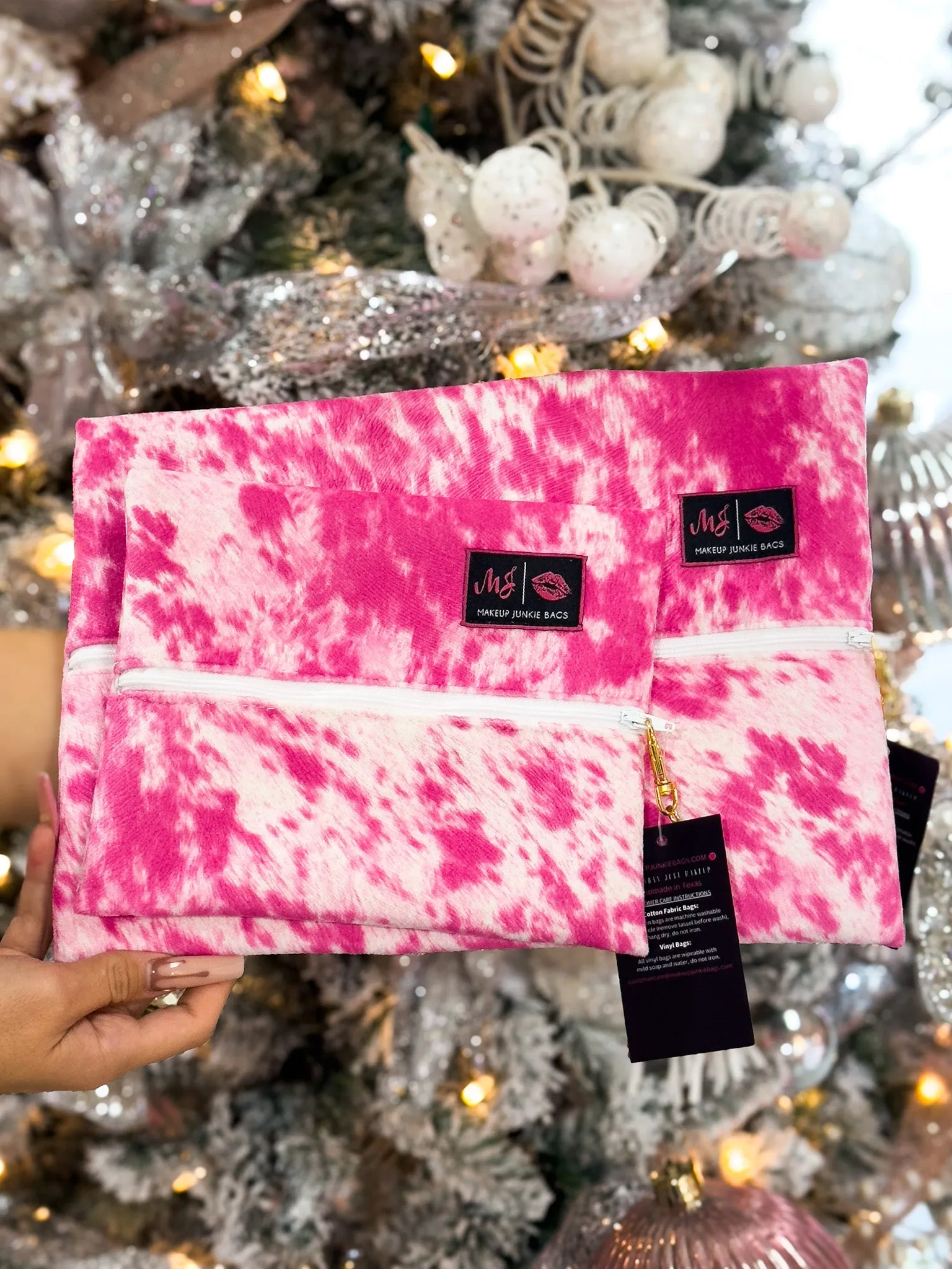 Makeup Junkie Bags - New Lola Hot Pink [Pre Order]