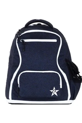 Mystic Navy Rebel Dream Bag with White Zipper