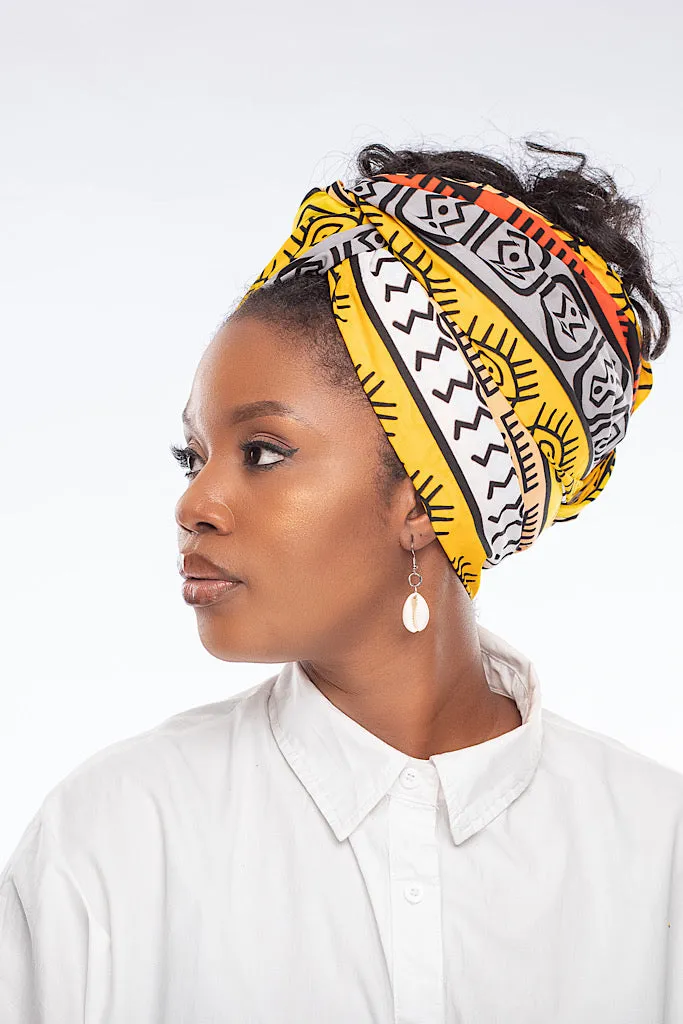 Nafa Ankara Print Head Wrap