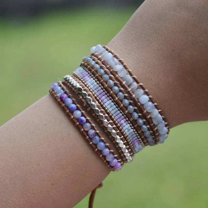 Purple Boho Summer Wrap