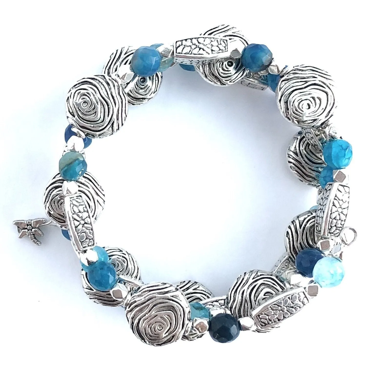 Sea Swirl Wrap Bracelet