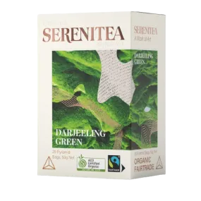 Serenitea Darjeeling Green 25 Pyramid Tea Bags