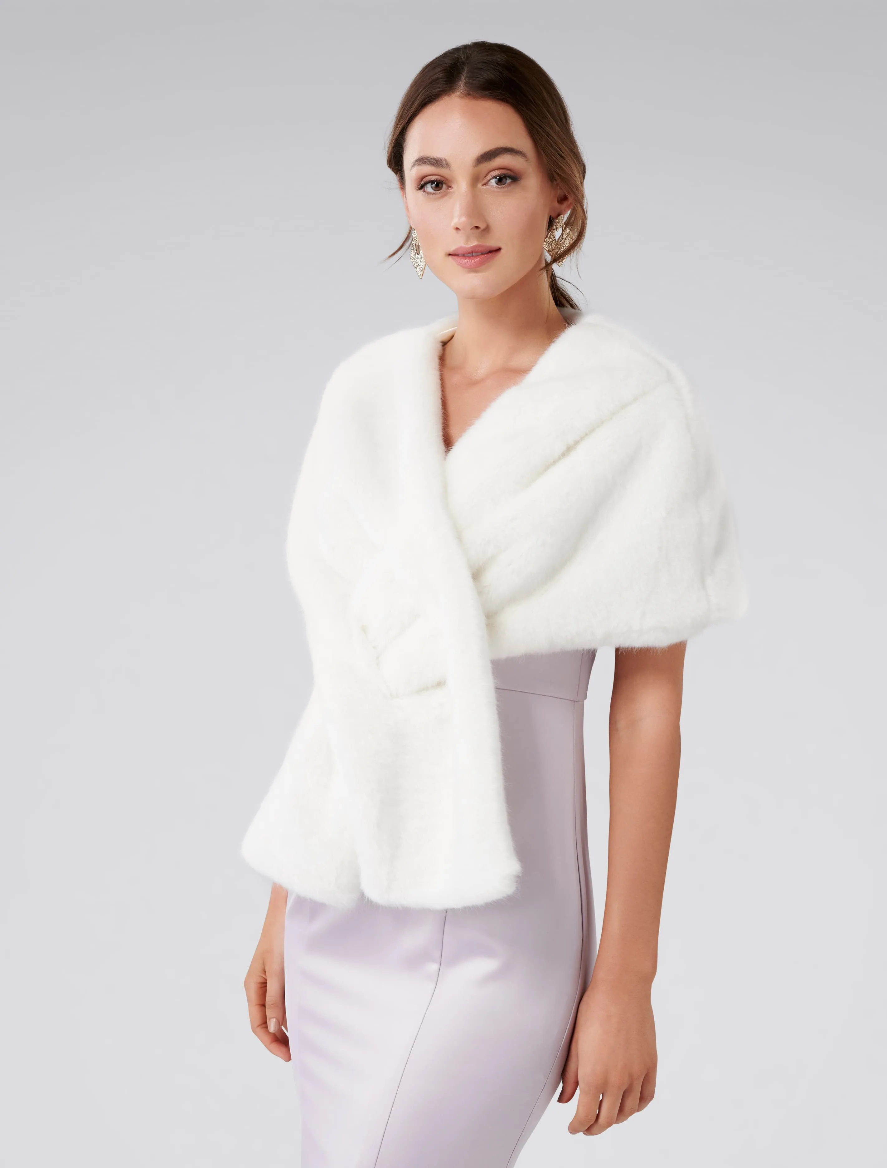 Sophia Faux Fur Wrap