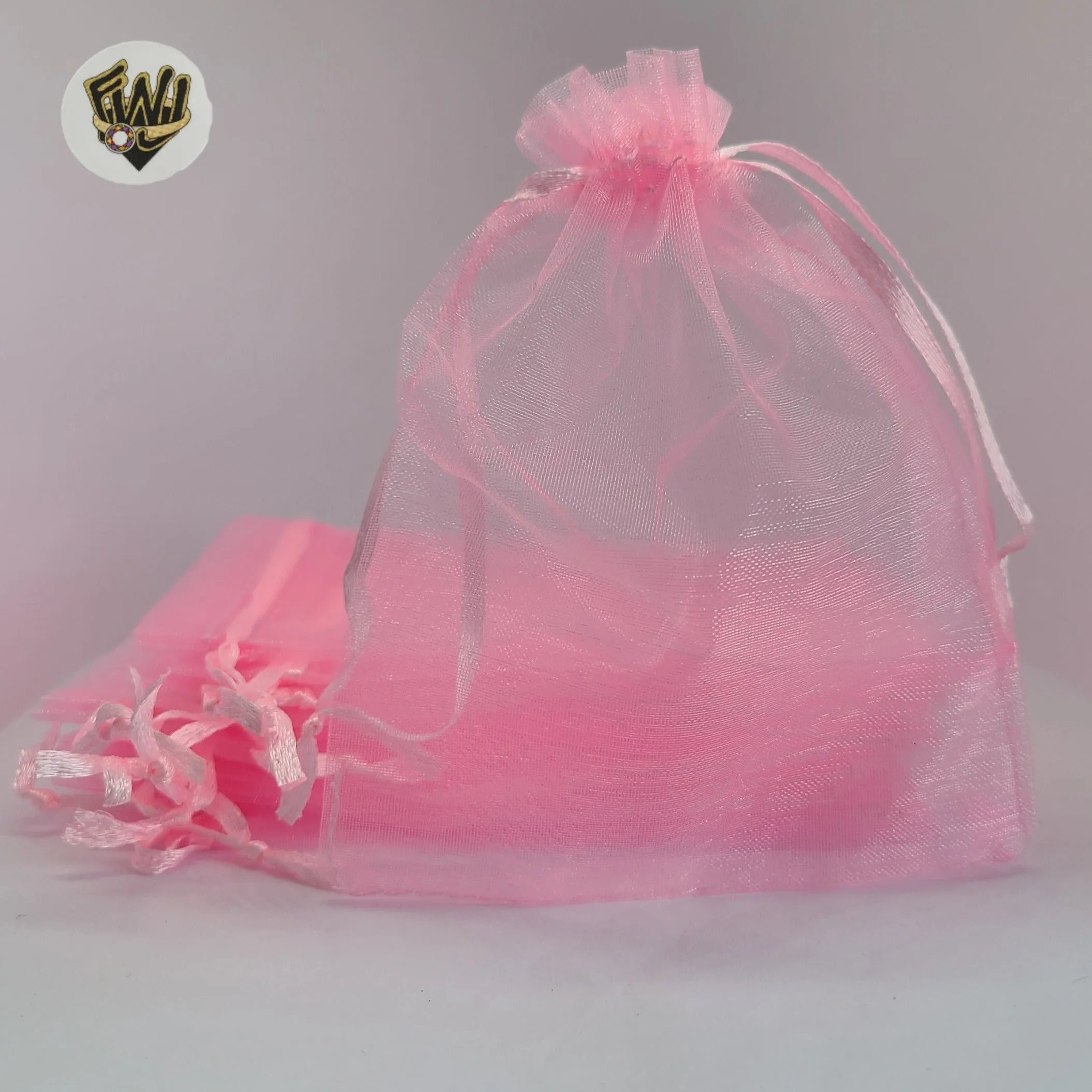 (Supplies-16) Mesh Gift Bags - 3.5 x 3.5 - Dozen