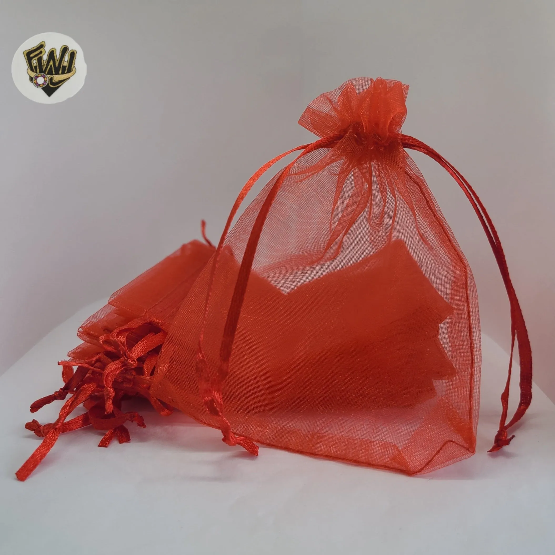 (Supplies-16) Mesh Gift Bags - 3.5 x 3.5 - Dozen